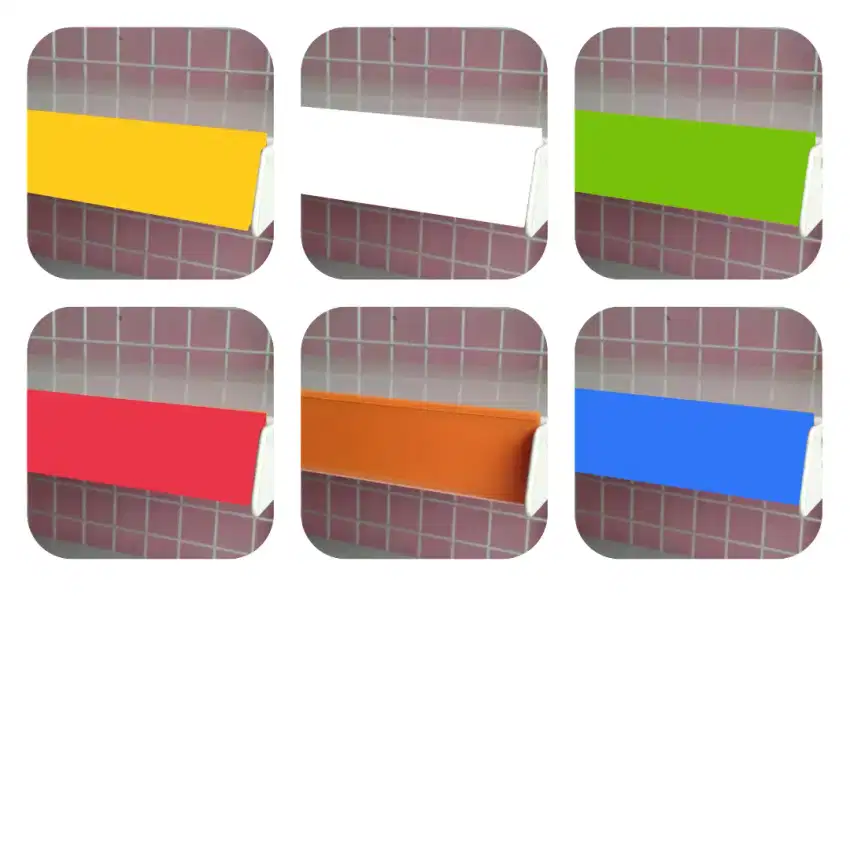 price tag/card rak gondola termurah.Surabaya