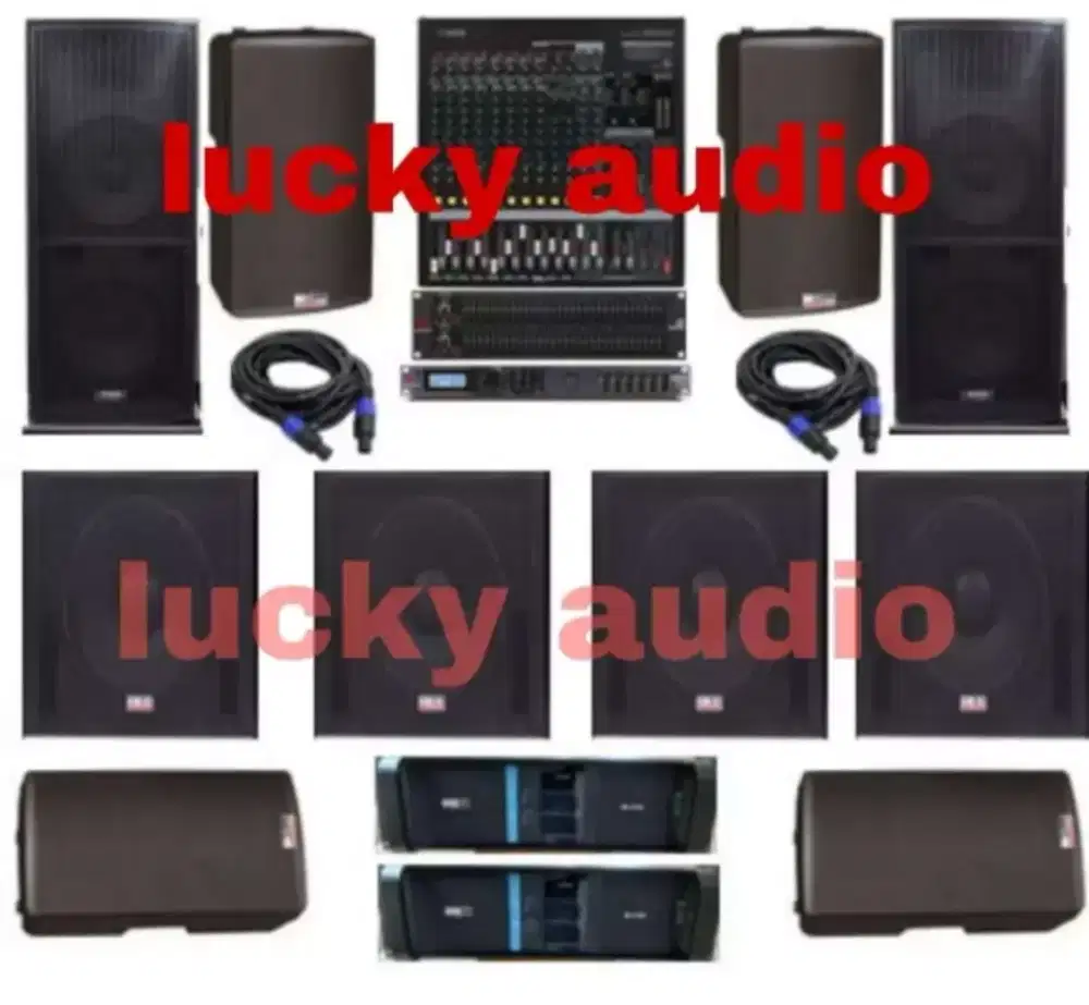 Paket sound system Yamaha dms pro outdoor indoor oroginal