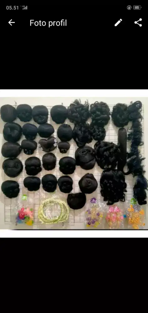 Jual Murah sanggul rambut modern