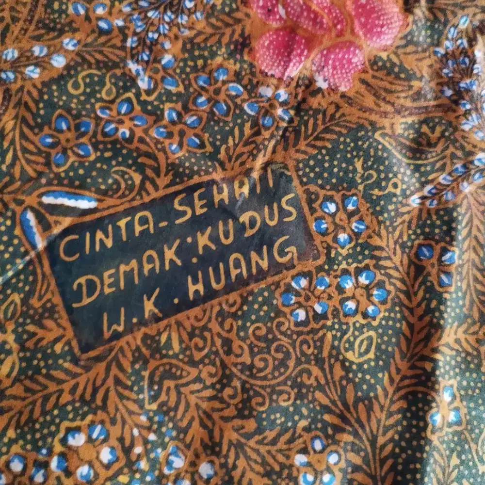 Batik Jarit Kuno Demak Kudus W.K.Huang