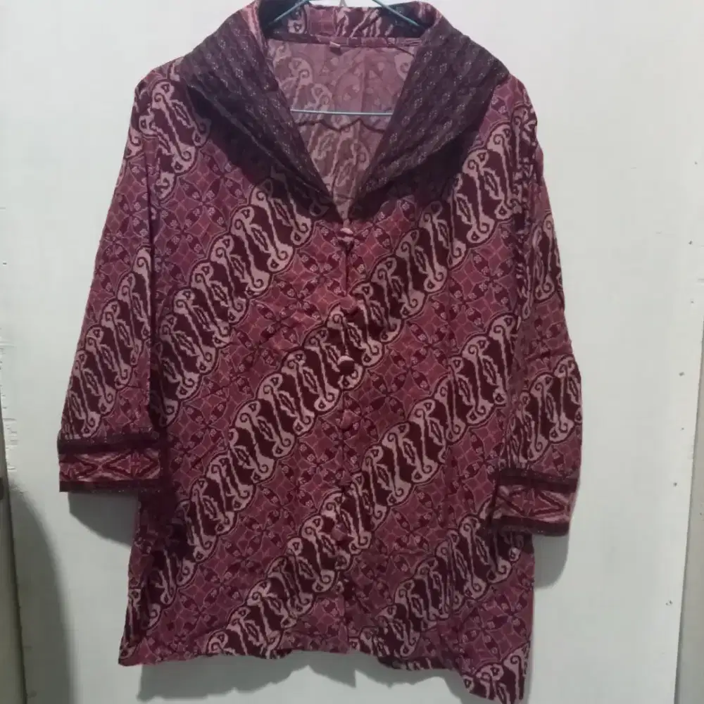 Kemeja Batik Wanita Lengan 7/8 / Baju Batik Wanita
