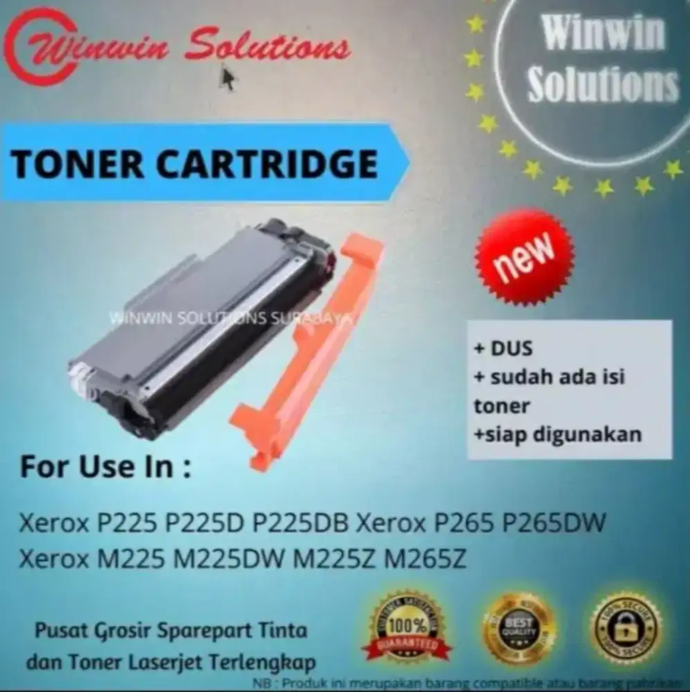 Toner Catridge Xerox P225 P265 P225D/P 225D/ 225D M225dw M225z M265z