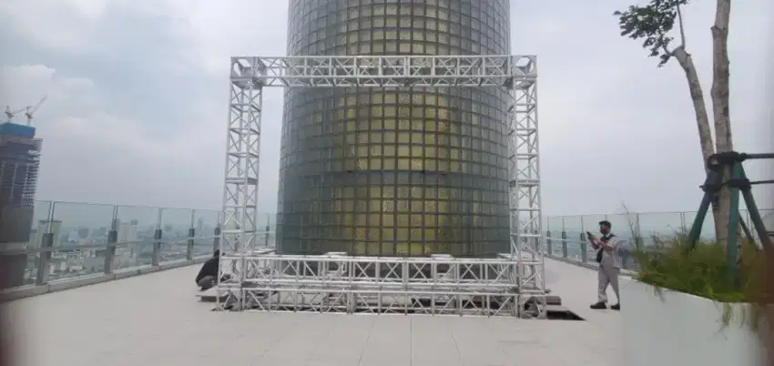 MENYEWAKAN RIGGING ALUMINIUM WILAYAH BEKASI