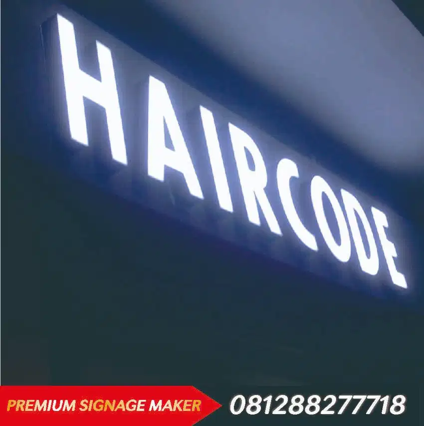 REKLAME HURUF TIMBUL NEONSIGN NEONBOX PAPAN NAMA SHOPSIGN
