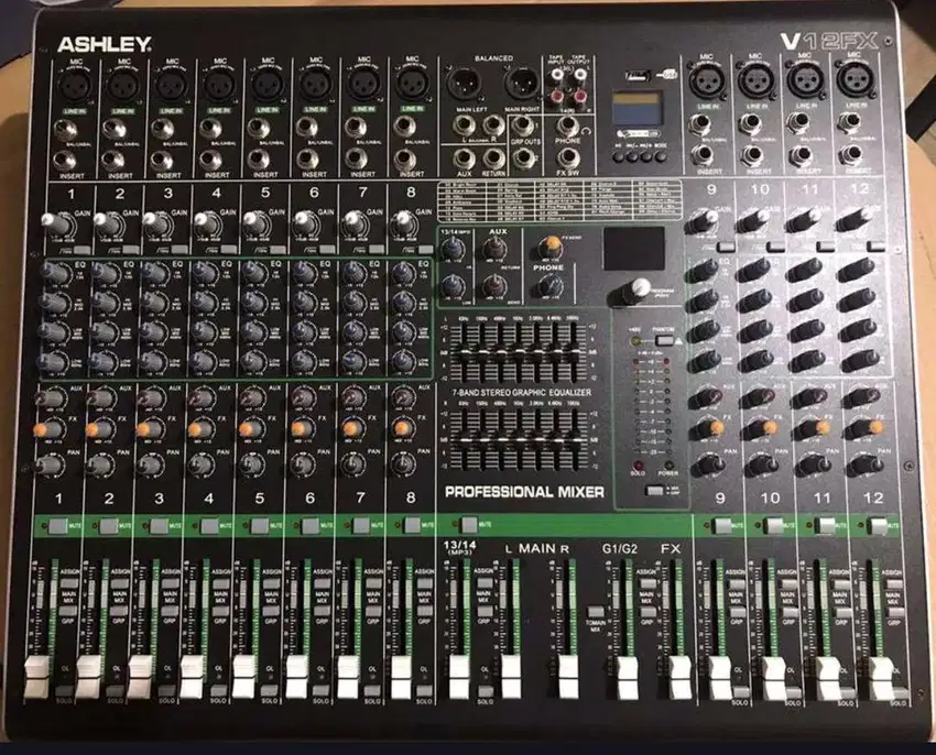 Mixer Analog Ashley V12FX