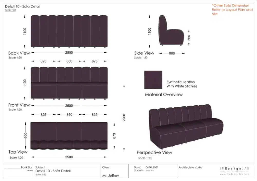 Sofa Cafe Minimalis , cocok untuk cafe dan restoran