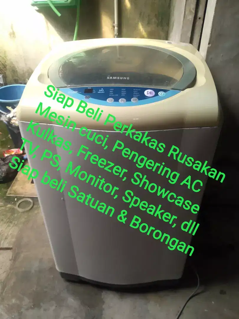 Kami Siap Beli Mesin cuci LG, Samsung dllHidup /Rusak