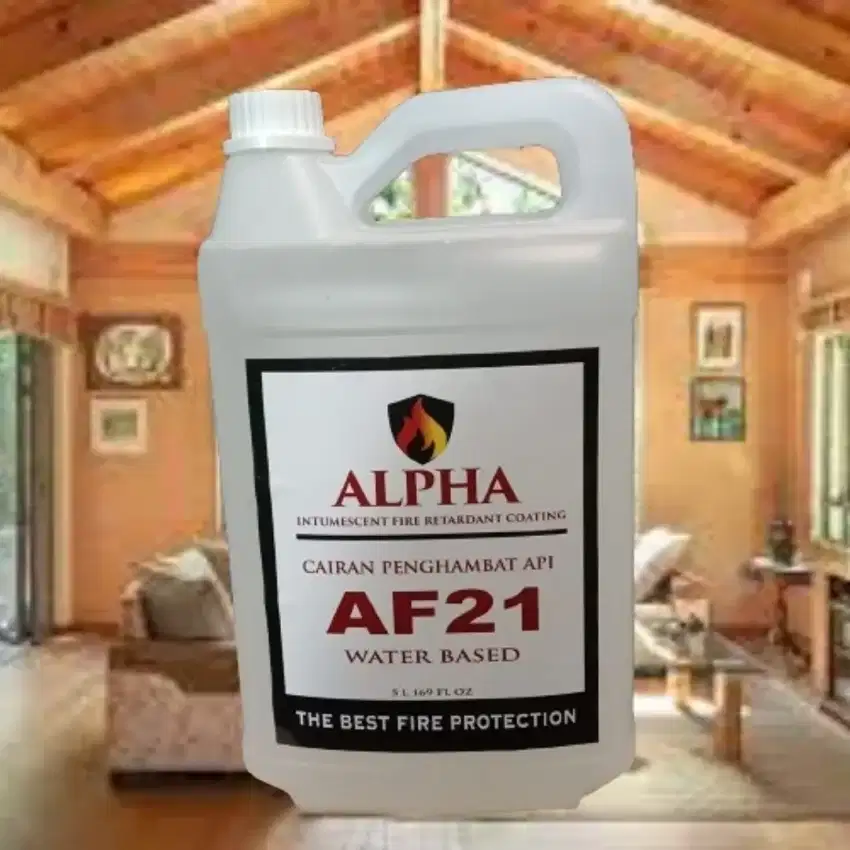 Cairan anti api Alpha AF21 kemasan   5 liter sertifikat ekonomis