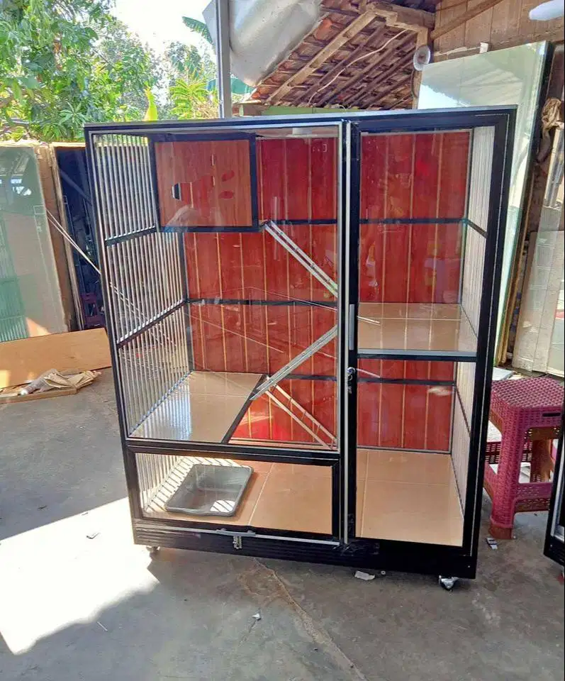 kandang kucing 1 pintu murah