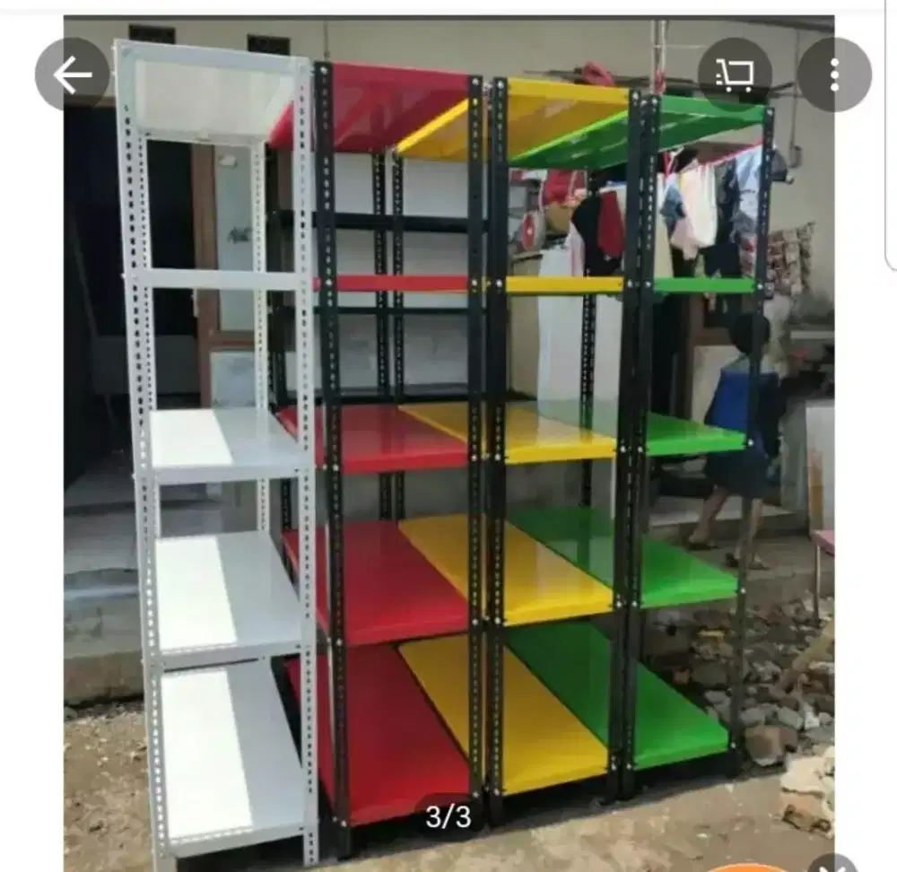 Rak besi serbaguna malang