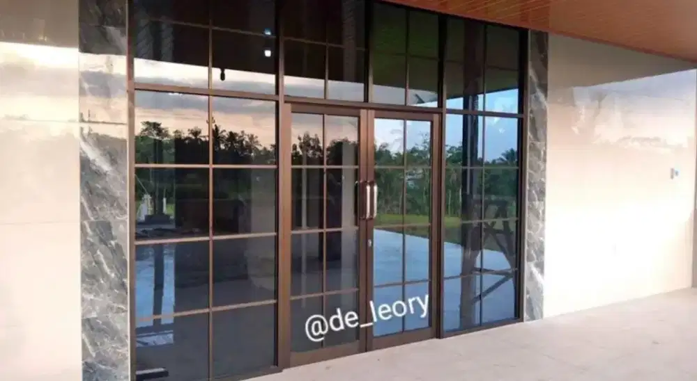 Promo Partisi Alumunium Kaca Pintu Lipat Jendela Jogja