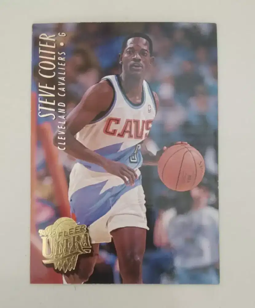 1994-95 Fleer Ultra Steve Colter kartu Basket