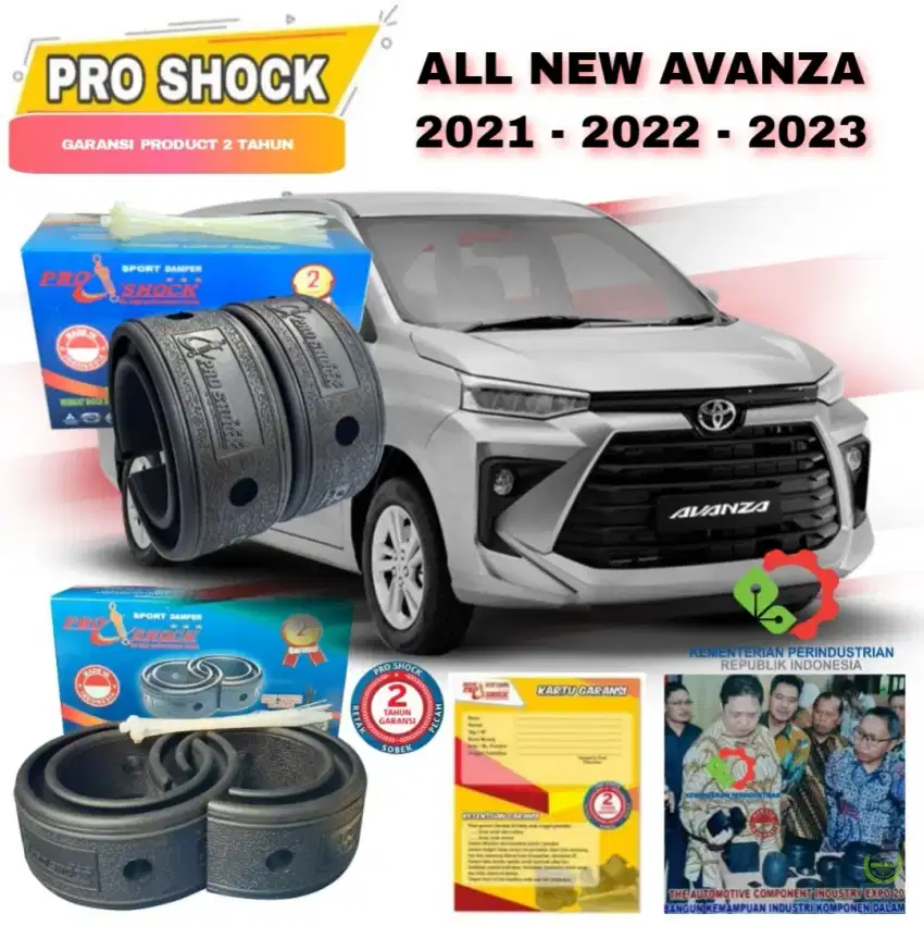 Sport damper avanza-xenia 2021-2024 full set depan-belakang