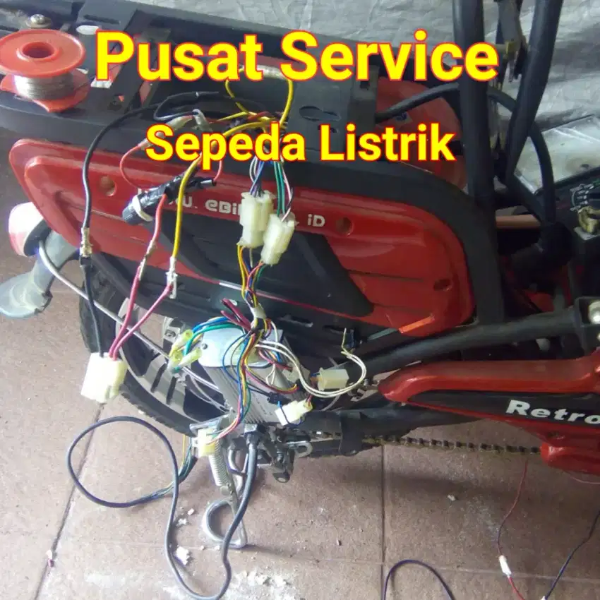 Battrei sepeda listrik sparepart bergaransi