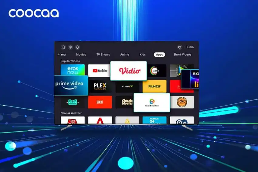 Coocaa 32 Smart TV Bezeles Digital YouTube HDMI Garansi Resmi (BARU)