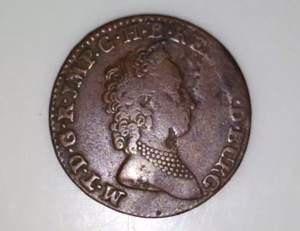 Coin 1 Liard 1750  Maria Theresia