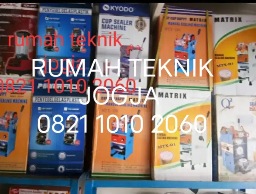 (RUMAH TEKNIK JOGJA) RAJANYA CUP SEALER termurah di jogja jg service