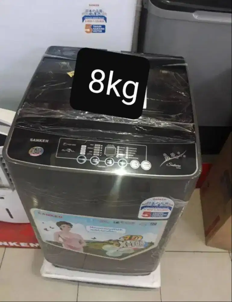 Mesin Cuci sanken Top Loading 8 Kg