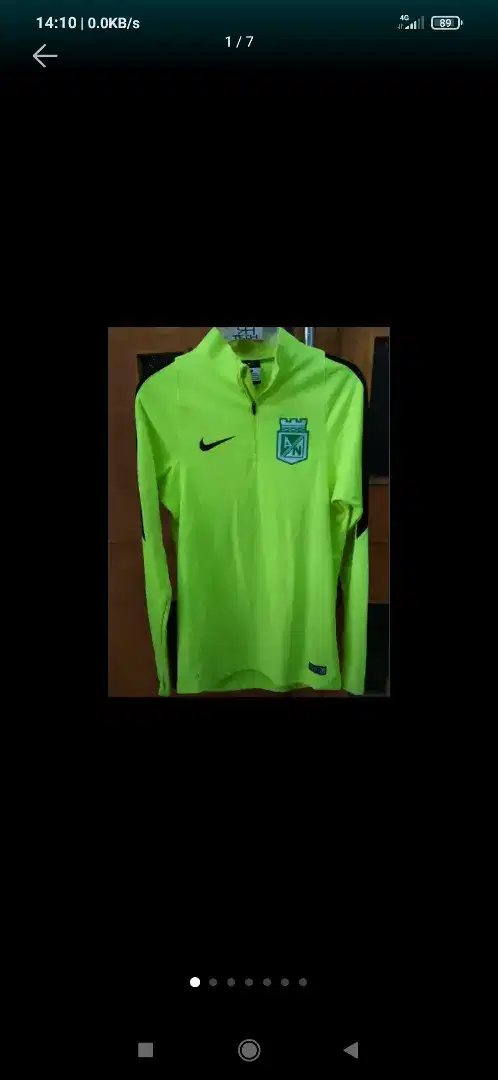 JERSEY NIKE TRAINING ATLETICO NACIONAL (LIGA 2 SPANYOL)