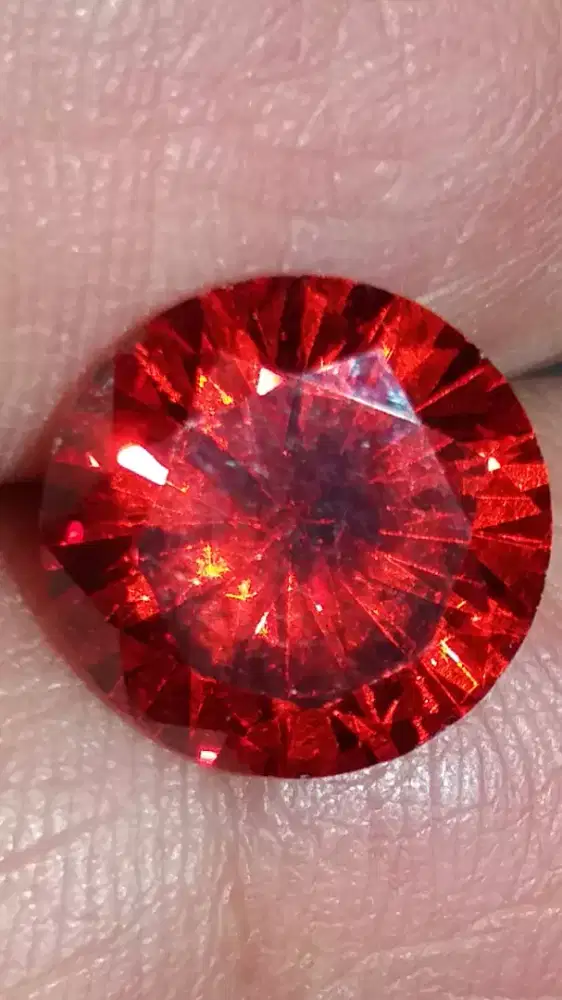 Jual Batu LooseStone Permata Red Orangy Tourmaline CuttMixed Top