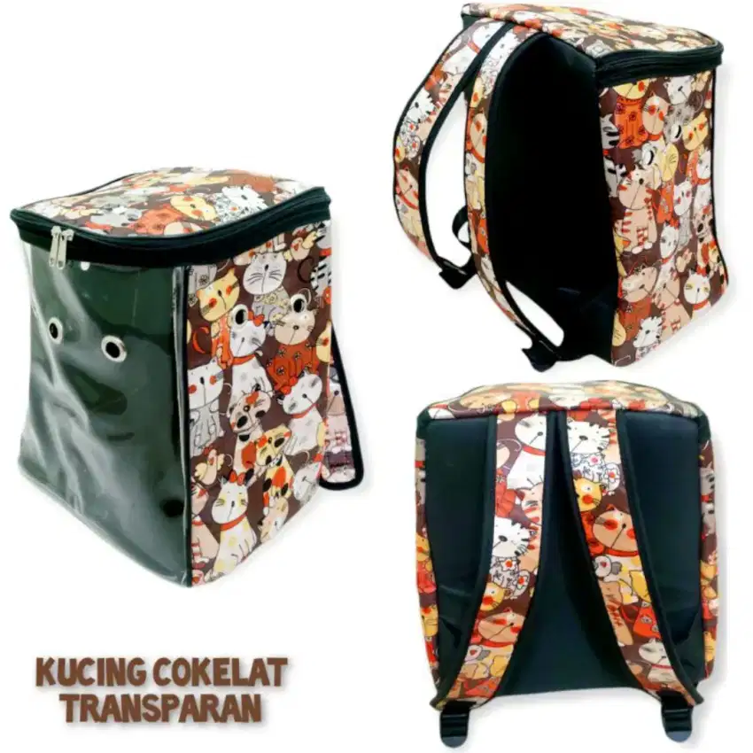 Tas ransel hewan anjing, kucing, kelinci, musang dll pet cargo