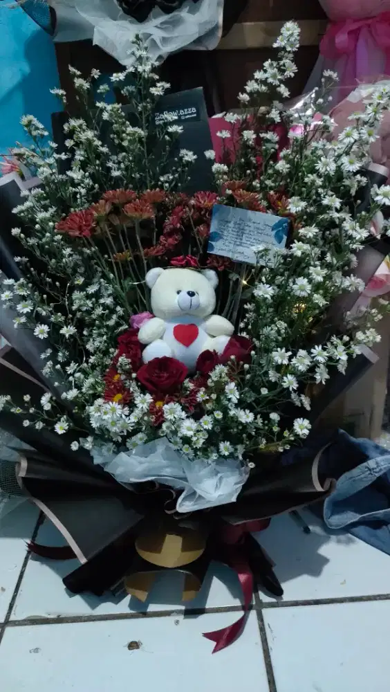 Bouquet bunga asli/ wisuda /Anniversary