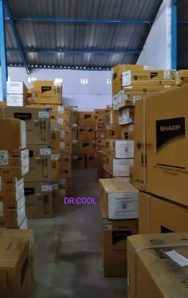 acbaru sharp 1/2pk 3/4 pk dan lain merk lain juga ada lho