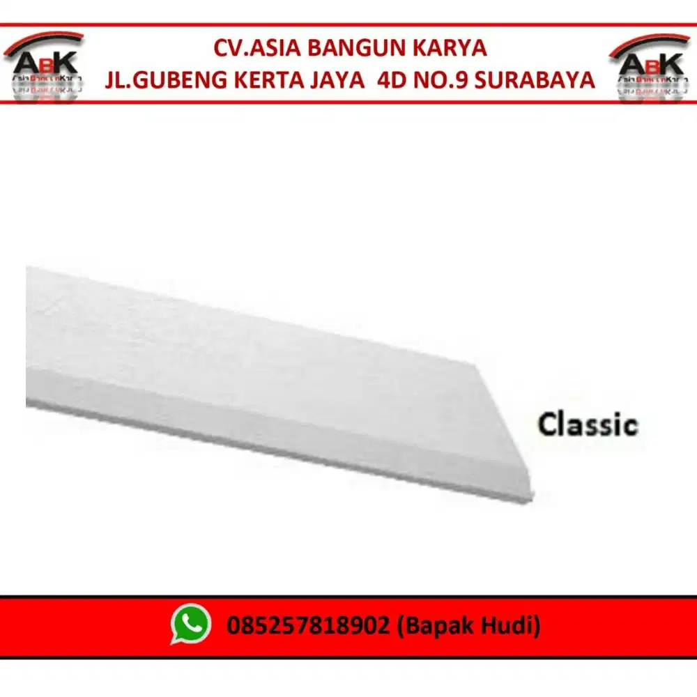 CONWOOD FLOOR MOULDING 4in CLASSIC + JASA PASANG HARGA BEDA