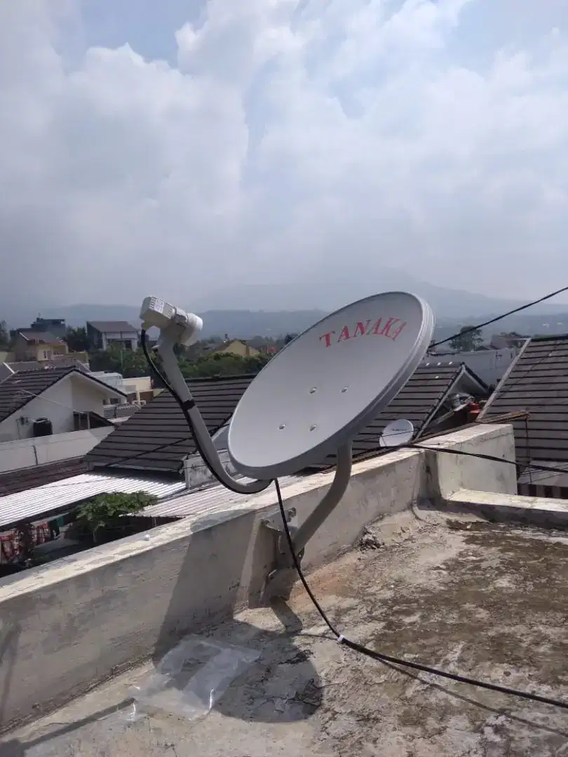 Antena Parabola Mini Free Iuran Bulanan