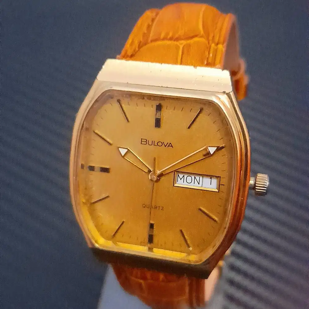 Jam Vintage Quartz Luxury Branded Swiss Made Bulova