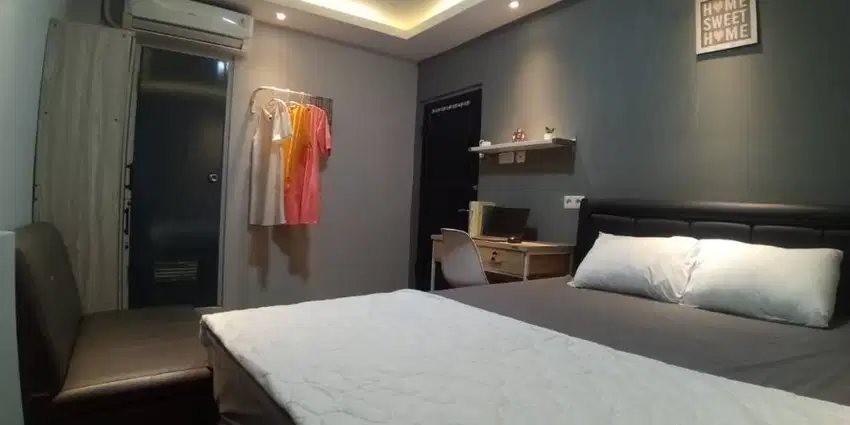 Kost AC Murah dekat mabes ltc glodok wtc mangga dua mall, kamar besar