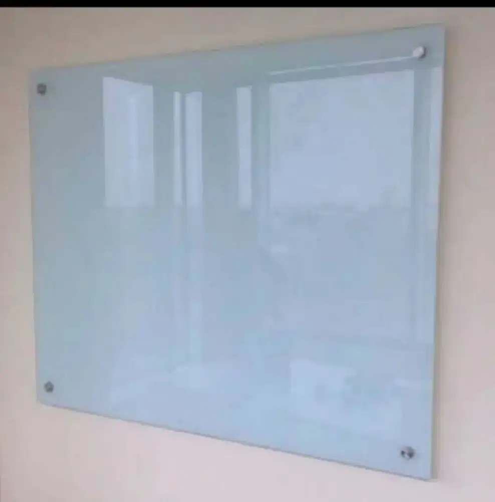 Glassboard gantung tempel dinding non magnet, UK.90x120cm