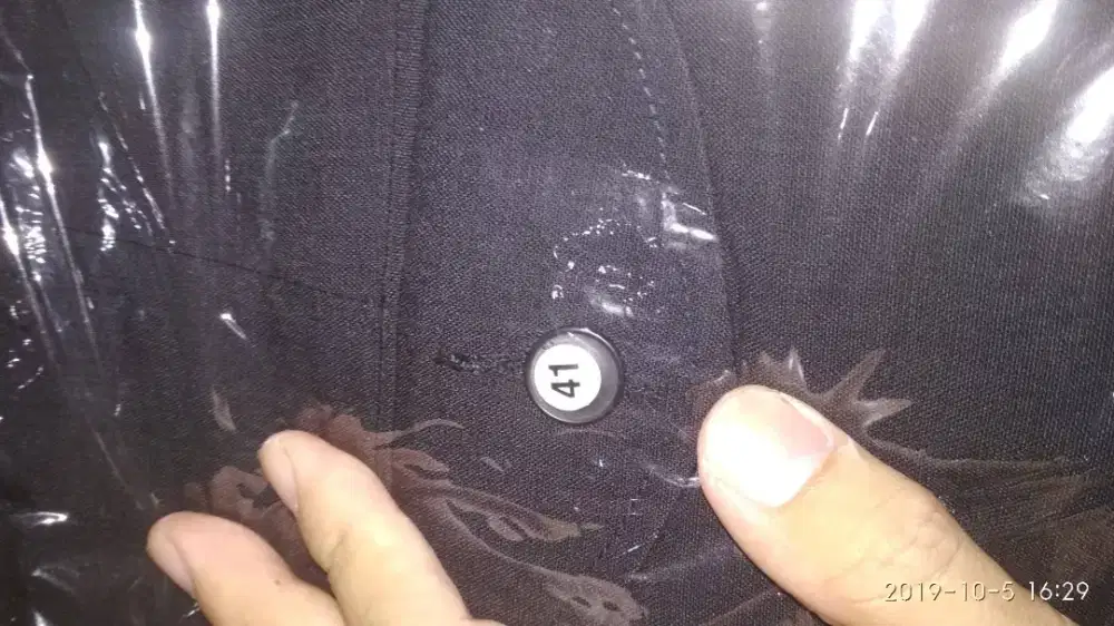 Celana kain formal hitam uk 41 dewasa baru, cocok buat kepesta, kantor