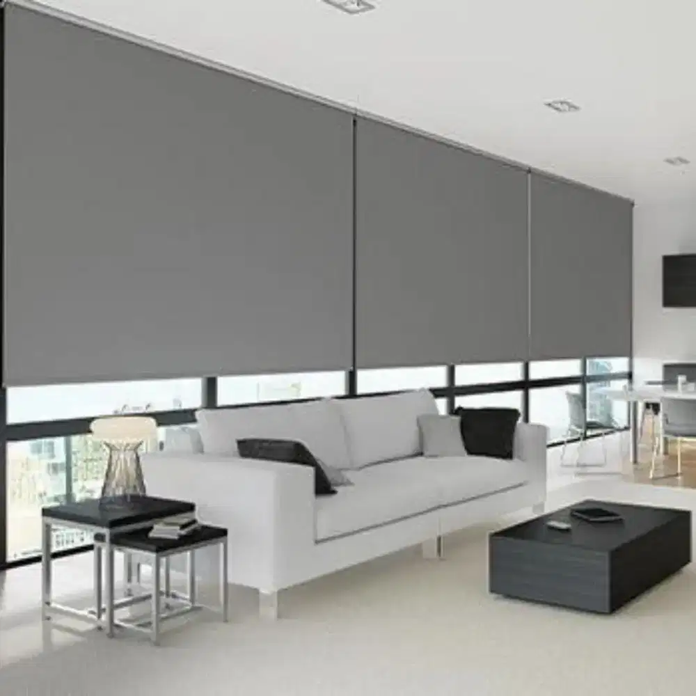 Roll Blinds Outdoor Blinds | Pabrica Tirai Gulung Kain Standar |