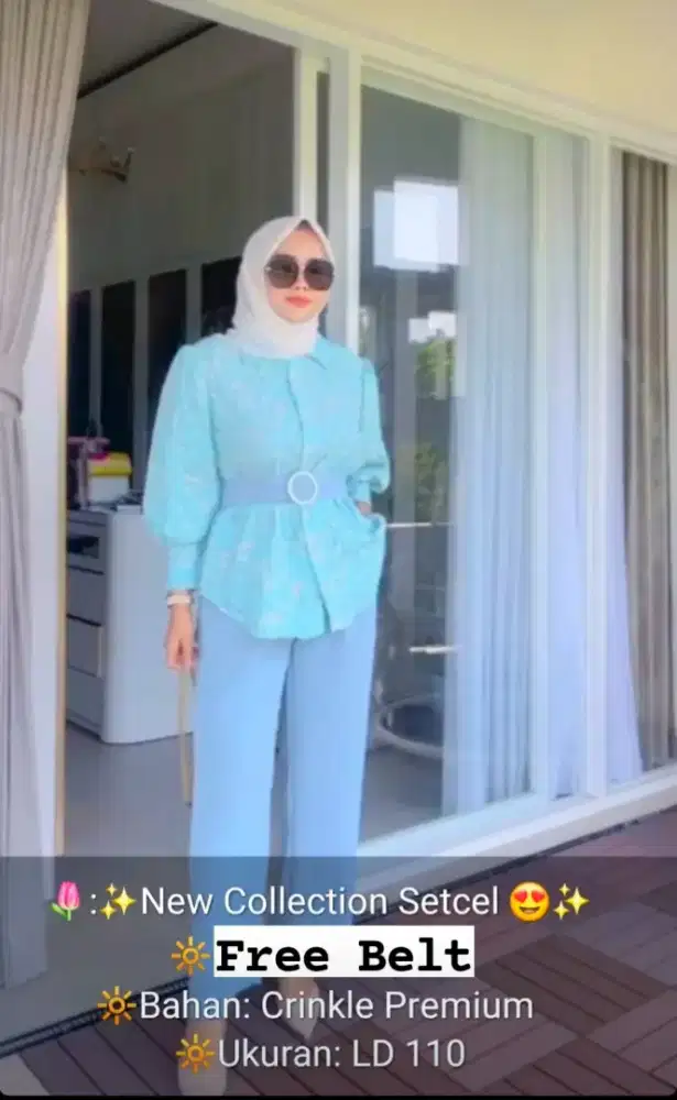 Setelan wanita lebaran premium second