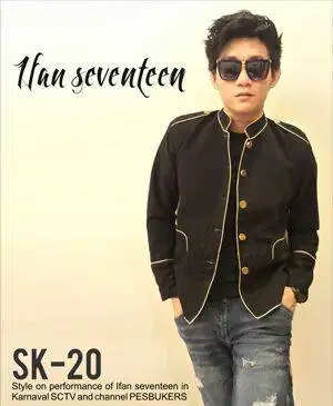 Blazer Genji’s List Gold Korean Style – SK20