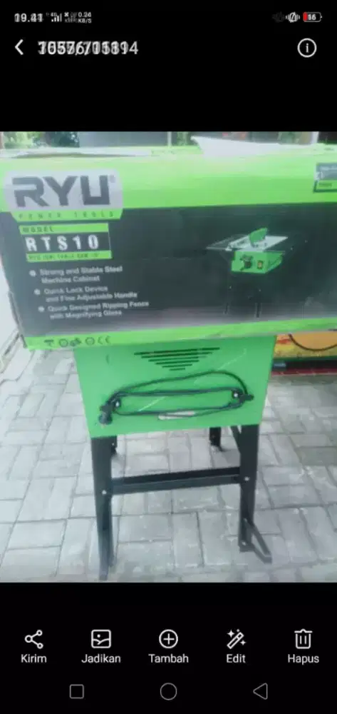 ( RumahTeknik Jogja)table saw 10 inch , ryu