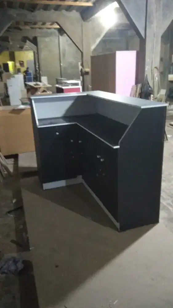 Resepsionis meja usaha