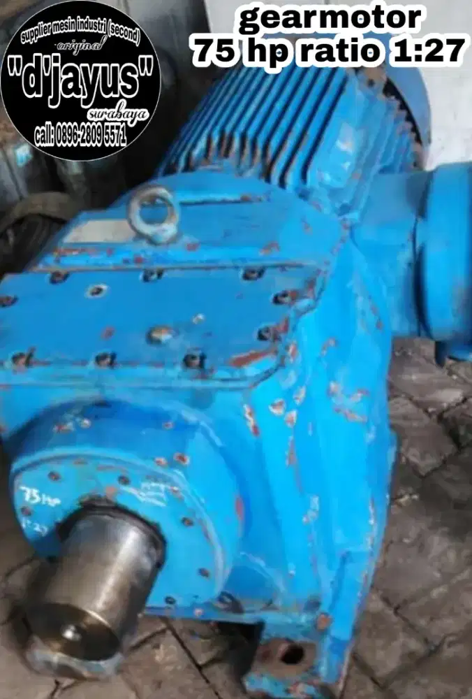 Gearmotor eropa 75 hp
