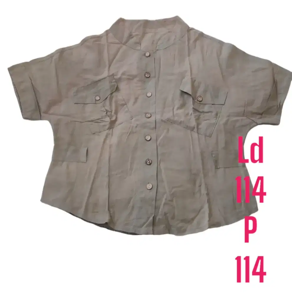 Atasan gradasi coklat