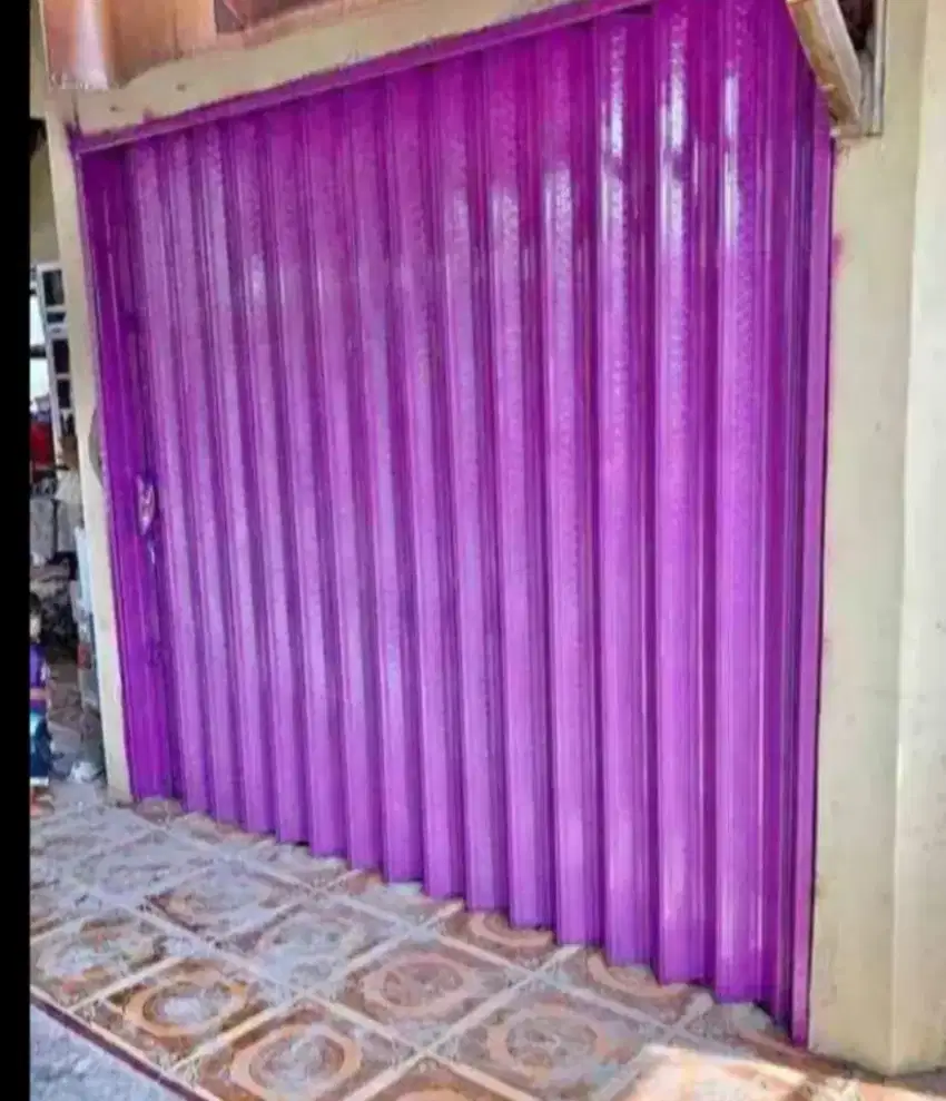 Pintu warung rolling door dan follding gate bergaransi