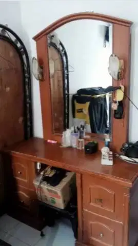 Frsle || bu | Meja rias jati tolet bgs untuk pengiriman gratis