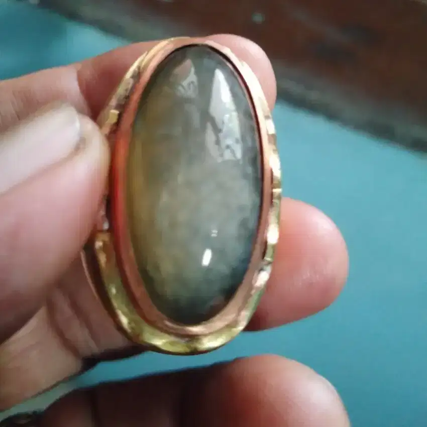 Batu cincin pandan lumut lawas