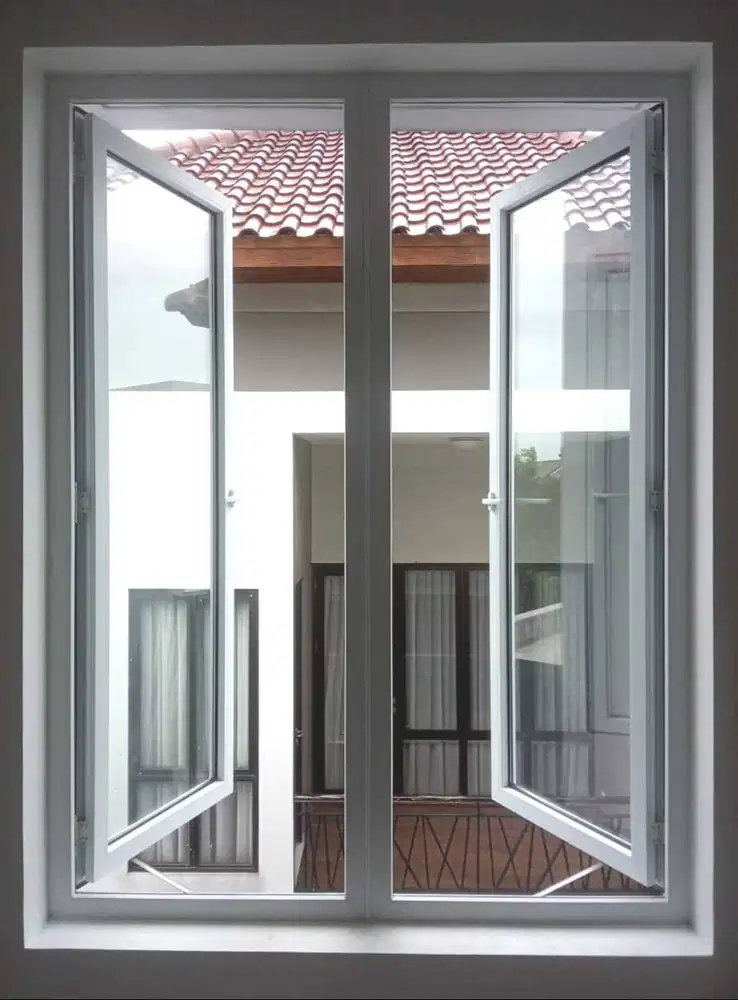 Jendela casement upvc