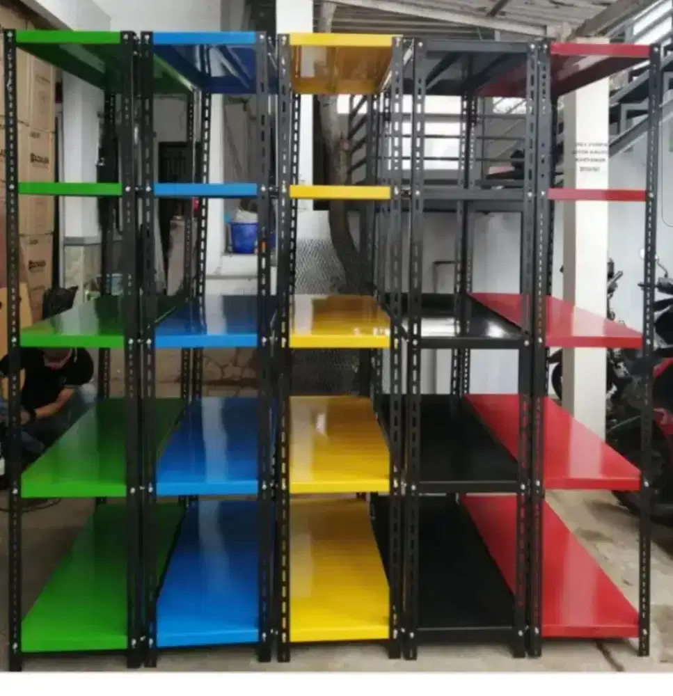 Rak besi susun 5, malang