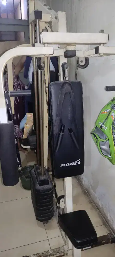 Alat fitness 2 sisi merek fit plus