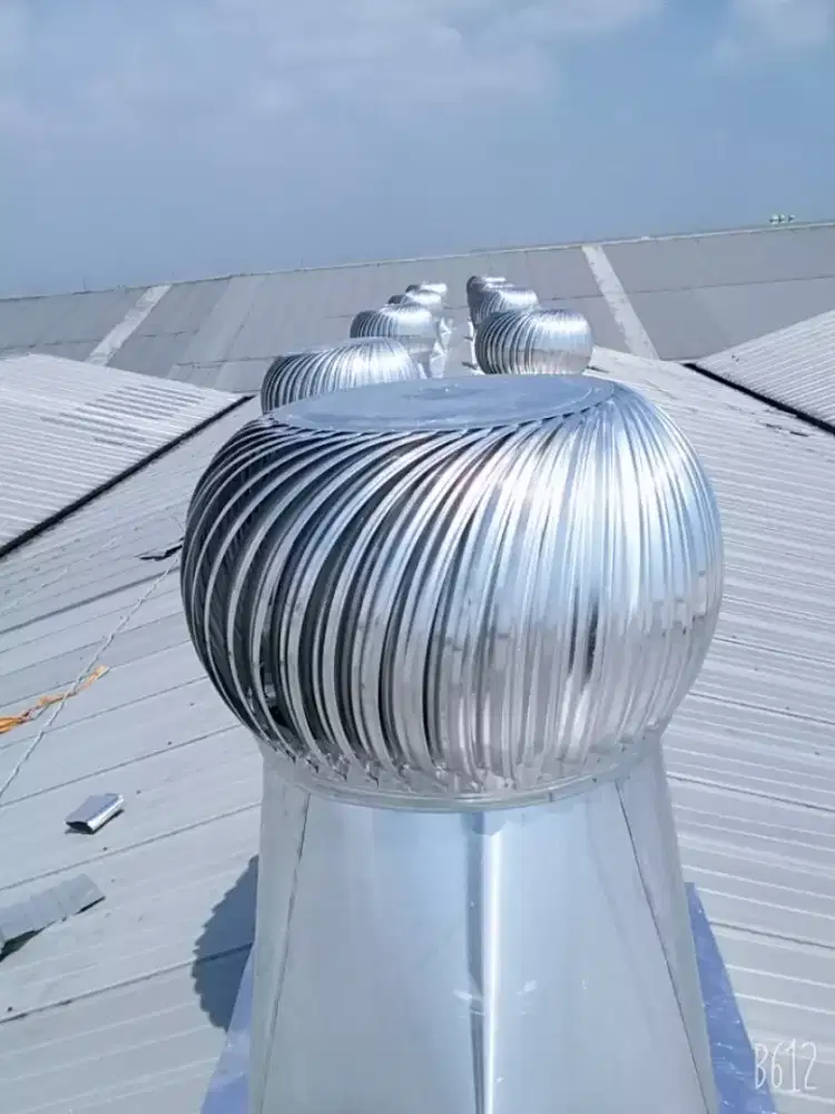 Turbine ventilator cyclone