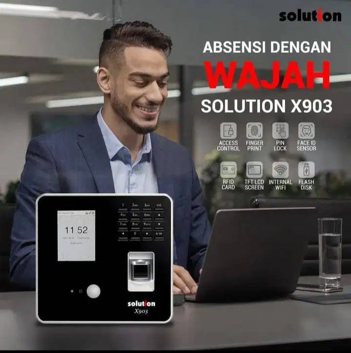 MESIN ABSEN SOLUTION MURAH X903 PEMASANGAN DI TANGERANG