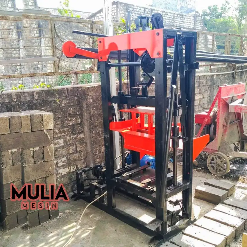 Mesin Cetak 2  Batako Pres vibra