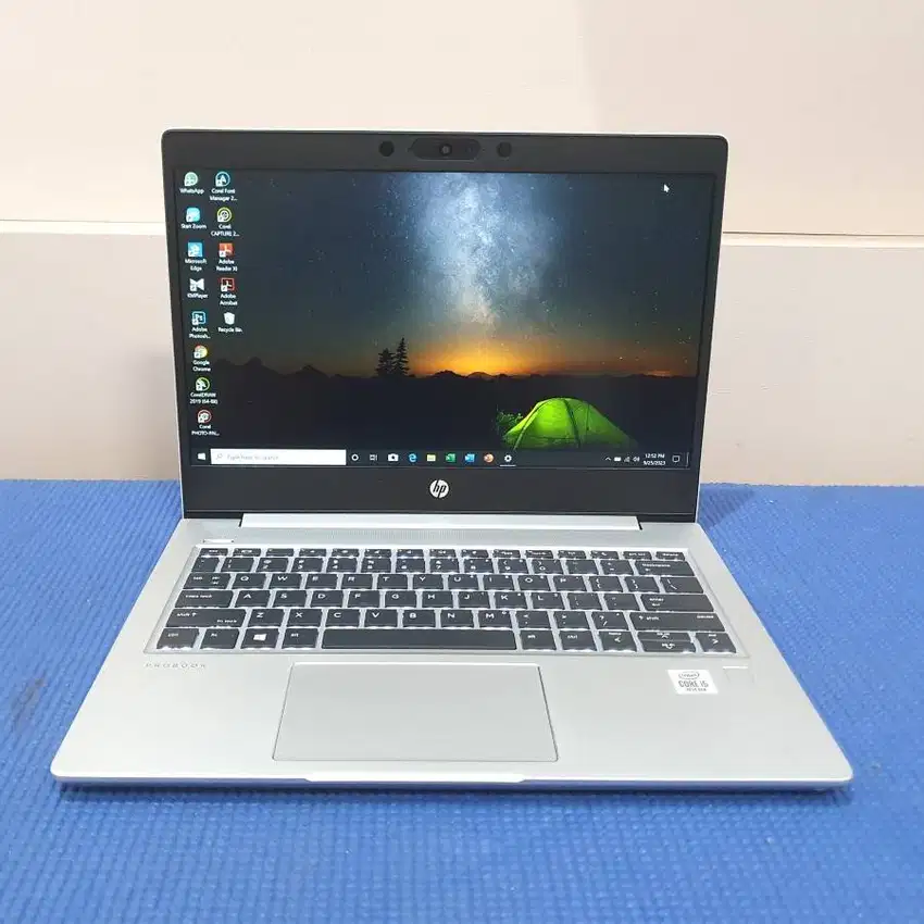 Laptop Hp Elitebook Core i5 Gen 10 Ram 8GB SSD 256GB Second Bekas
